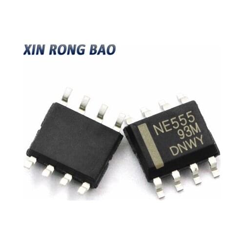 10-20 piezas NE555 555 SOP8 NE555 temporizadores SMD SOP-8 SOP nuevo y original IC Chipset