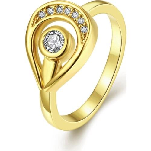 NR04 Personality Luxury Geometric Ring 925 Sterling Silver Exquisite Zirconia Stone For women Wedding Jewelry