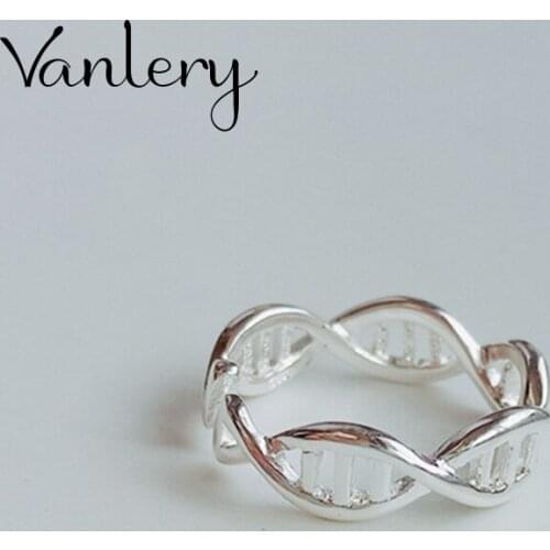 Charming Open Lines Ring for Women Vintage Boho Party Rings Gothic Punk Jewelry Gifts for Girls