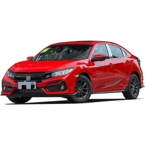 Stainless steel car window trim for Honda Civic hatchback 2021 2022