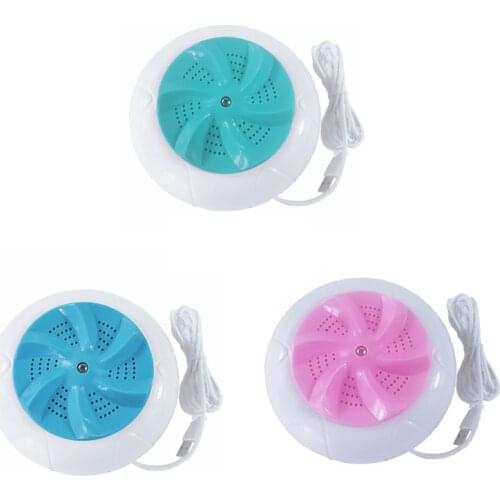 Portable Mini Turbo Washing Machine, Ultrasonic Technology Vortex Washer for Home Travel Clean Clothes Dirt