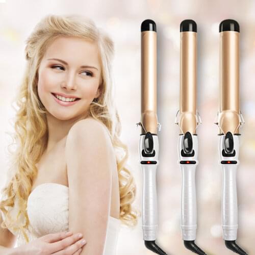 Aofeilei 19-38 mm Ceramic Electric Hair Curler 38mm Hair Curling iron big curls Fashion Hair Style Tool Home Hair Salon curlers
