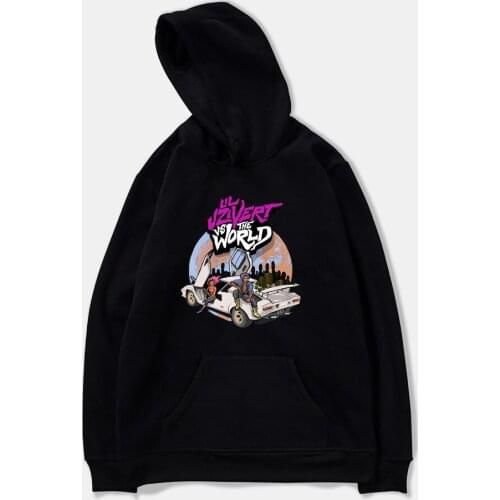 Lil Uzi Vert Vs.The World Hoodies Sweatshirt Men/Women Fleece Rapper Lil Uzi Vert Hoodie Jacket Plus Size Hip Hop Sweatshirts
