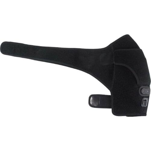 USB Charging Heated Shoulder Brace Pain Relief Single Shoulder Support Hot Wrap Guard Pad