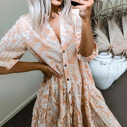 ZHDAOR Summer Dresses With Sleeves