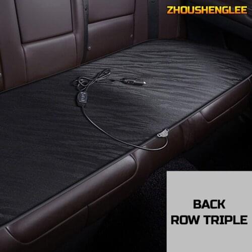 ZHOUSHENGLEE 12V Heated car seat cover for DS all models DS DS3 DS6 DS4S DS4 DS5 Winter Pad Cushions car accessories