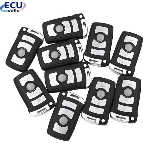 10PCS* 4 Button Smart Remote Key Fob With ID7944 Chip 434MHZ for BMW CAS1 7 Series CAS1