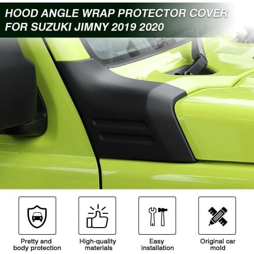 2018-2020 2021 Hood Angle Wrap Accessories Engine For Suzuki Jimny JB64 JB74 Replacement Trim