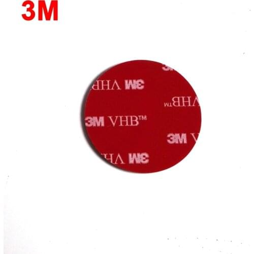 5pcs 3M VHB 5952 30mm Round Heavy Duty Double Sided Adhesive Acrylic Foam Tape Good For Car Camcorder DVR Holder