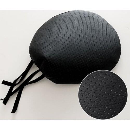 PU Leather Interchangeable Car Seat Headrest Covers Universal Fit Cars Vans Trucks Black Car Seat Covers With Separate Headrest