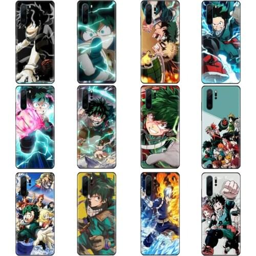 Anime my hero academia figure Phone Case For Huawei honor P9 P10 P20 P30 P40 Pro 10i Lite 20 nova 5t