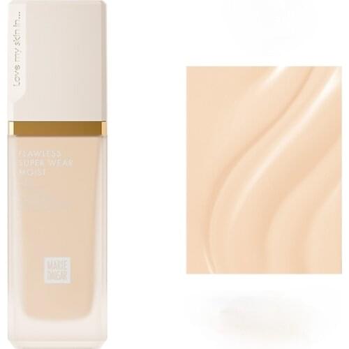 CY MARIE DALGAR Base Gas Longwear Foundation Concealer Long-Lasting Oil Absorption Sweat Resistance Discoloration Resistant