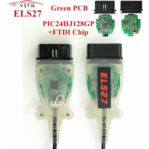 ELS27 FORScan Scanne PIC24HJ128GP+FTDI Chip For Ford/Mazda/Lincoln/Mercury Vehicles OBD2 Diagnostic Cable Support ELM327 J2534