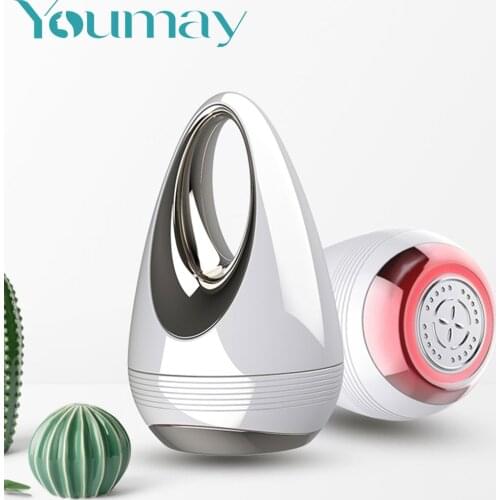 Home Facial Mesotherapy Electroporation RF Radio Frequency Photon Face Lifting Tighten Wrinkle Removal Skin Care Face Massager