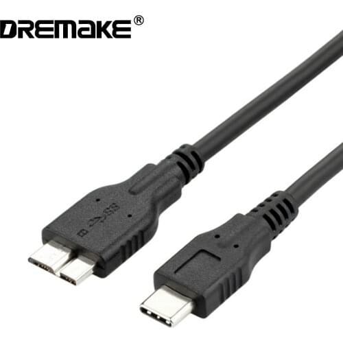 USB 3.1 Type C to Micro B Cable, USB-C to Micro B Data Sync Cable Compatible for Toshiba Canvio, WD External Hard Drive