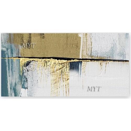 Frameless Pictures 100% Hand-painted Oil Painting High Quality Home Decor Painting Gloden Pictures Big Size Colorful Paintings