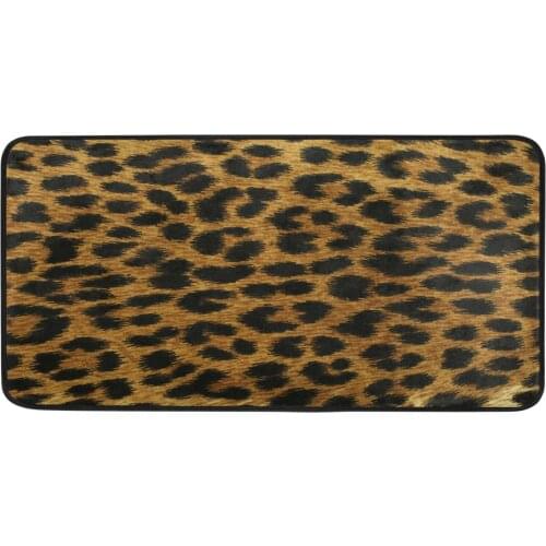 Spots Leopard Print Floor Mat Water Absorption Anti-Slip Kitchen Carpet Entrance Doormat Living Room Bathroom Rug Dropshipping