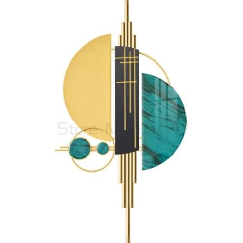 Creative living room sofa background wall Iron Decoration pendant bedroom wall decoration