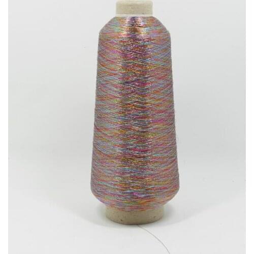 Variegated Color Metallic Embroidery Thread for Machine 125g 5000Meters Long