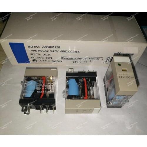 New Power Relay G2R-1 G2R-2 SND(S) 24VDC P2RF-05/08-E SN(S)-220VAC
