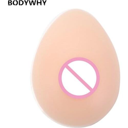 Water Drop Shaped Silicone Breasts Softly Artificial Woman Chest Suitable for Crossdresser Queen Women After Mastectomy