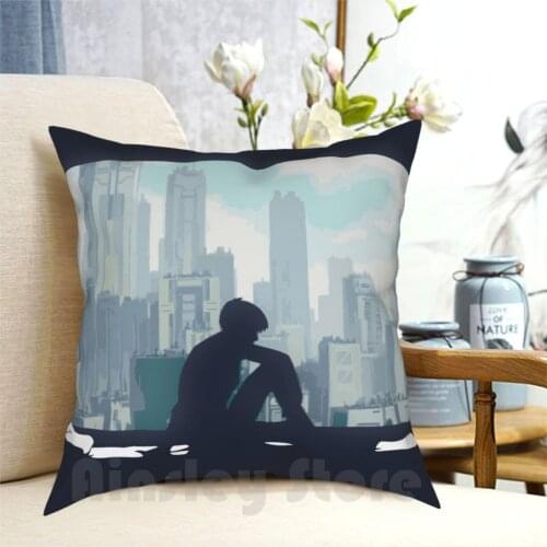Ghost In The Shell Pillow Case Printed Home Soft DIY Pillow cover Ghost In Shell Ghos Shel L Anime Manga Japan Action Drama
