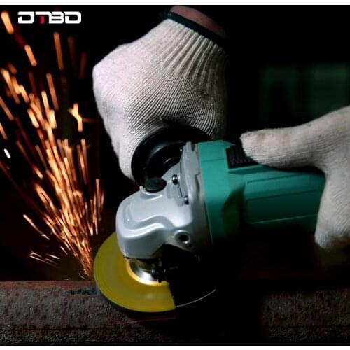 DTBD 100mm Impact Angle Grinder Variable Speed For Battery DIY Power Tool Electric Polishing Cutting Grinding Machine