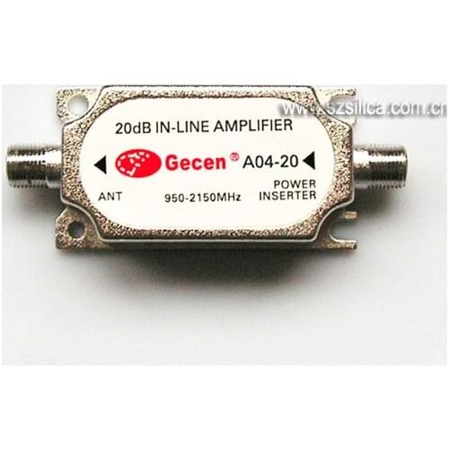 Gecen SATELLITE DISH SIGNAL INLINE AMPLIFIER BOOSTER