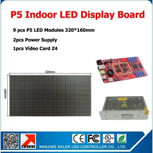 P5 Indoor SMD rgb panel320*160mm, 64*32 pixel, Video,images,picture,message,Hub75 p5 indoor led display module