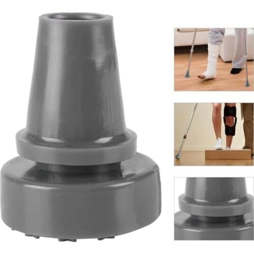 360 Rotating Anti-slip Walking Stick Standing Rubber Cane Crutch Pads End Bottom Tip Accessories