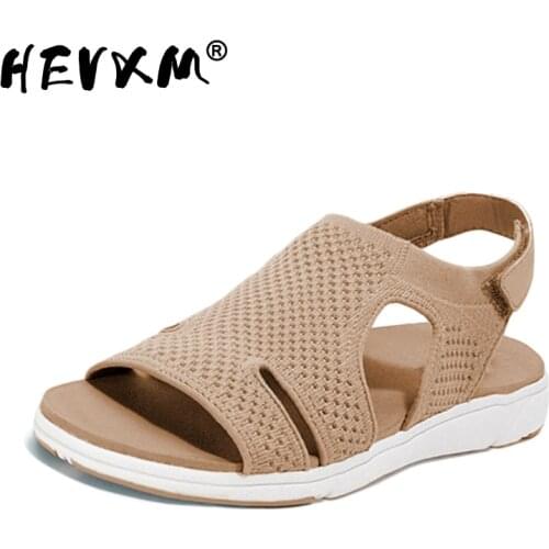 2021 New Womens Soft & Comfortable fabric Mesh Upper Breathable at cross-strap Design Top Quality