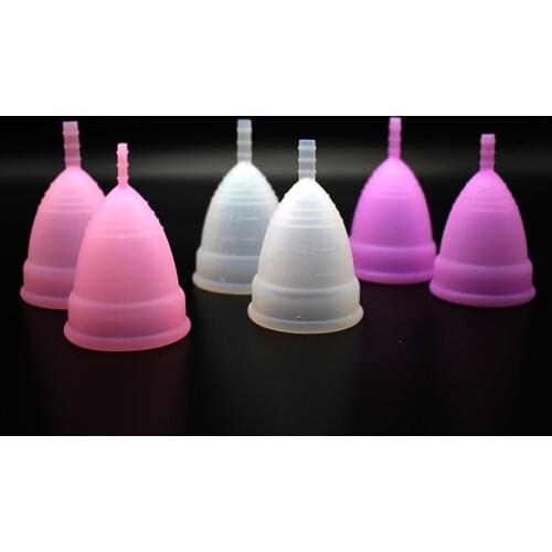 1Pcs Medical Grade Silicone Menstrual Cup For Women Feminine Hygine Product Vagina Use Small Or Big Size Health Care Anner Cup