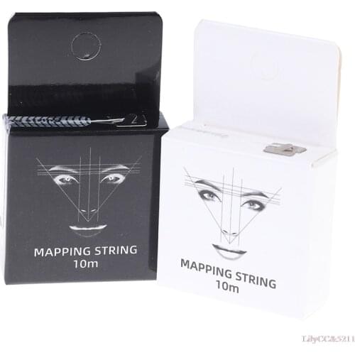 10m Pre-Inked Brow Mapping Thread Strings Pigment String Tattoo Eyebrow Permanent