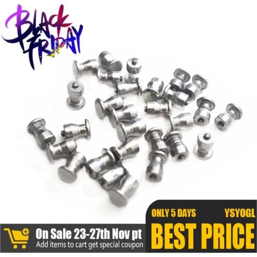 100pcs Winter Wheel Lugs Car Tires Studs Screw Snow Spikes Snow Chains Studs for Car Motorcycle Shoes Atv Tire 8x10mm