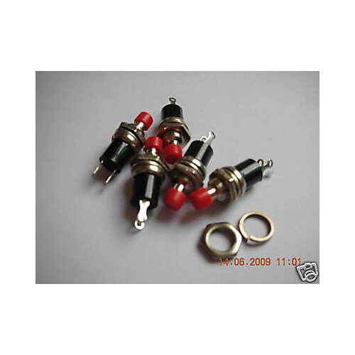 50,Push Button SPST Momentary ON/OFF Mini Switch,107R