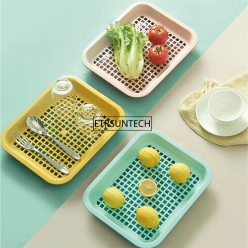 60pcs Drain Basket Kitchen Folding Cutting Board Household Chopping Multifunctional Vegetable Fruit Washing Drain Storage