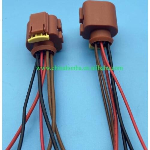 Free shipping 1/2/5 pcs 6 pin 1207242(1.5mm) Exhaust Gas Recirculation EGR Valve Plug Electric EGR Valve Plug Universal cable