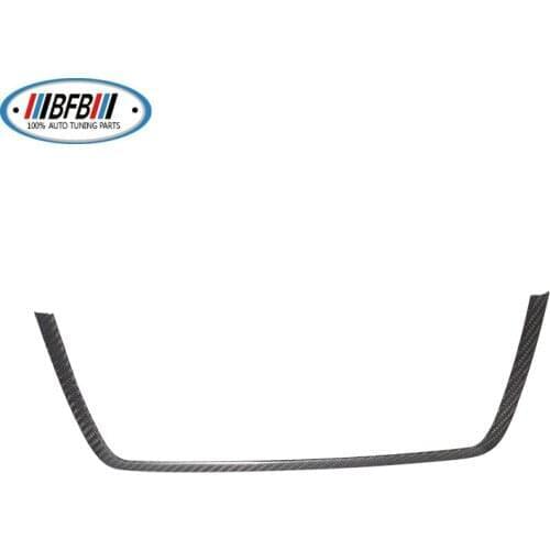 For M3M4 F80 F82 Carbon Fiber Interiors trim Center Multi-media Console Cover Trim stick on style