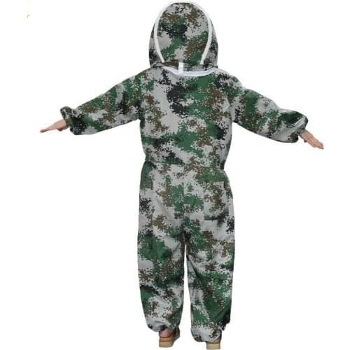Desert camouflage one piece anti bee suit space hat detachable breathable anti poison and anti sting protective clothing bee