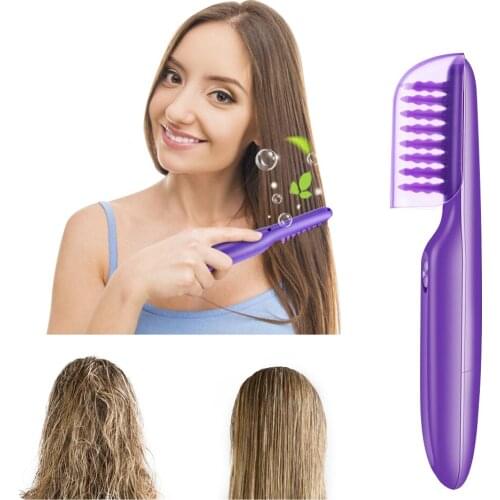 Electric Detangle Hairbrush Comb Hair Curly Detangling Hair Brush Salon Hairdressing Styling Tools for Women