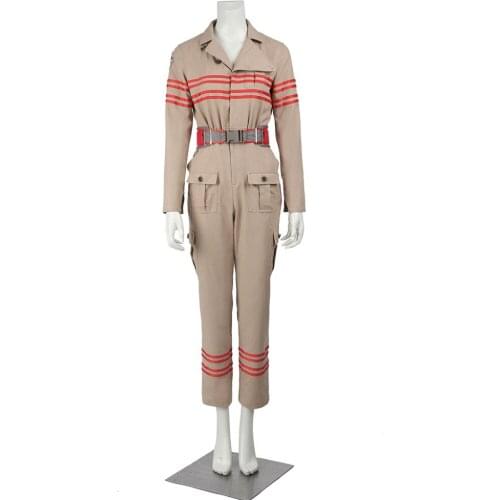 Ghostbusters3 Cosplay Costume Jumpsuit Adult Womens Halloween Carnival Costume Cosplay