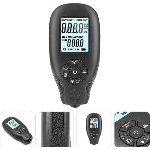 1pc Practical Car Paint Coating Thickness Gauge Meter Paint Coating Testing Tool