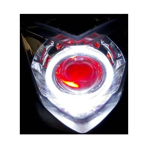 Kawasaki Z250SL Ninja250sl Ninja 250SL 13-18 motorcycle headlight assembly LED angel eye demon eyes lens projector front light