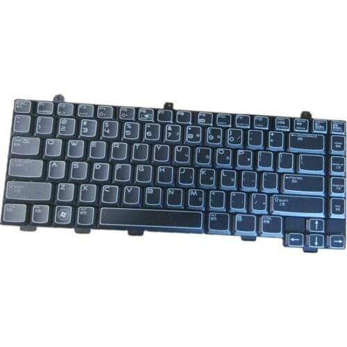Laptop Keyboard For DELL Alienware M15x M15x R1 R2 R3 R4 US UNITED STATES edition Colour black NSK-D8C01 OC587R