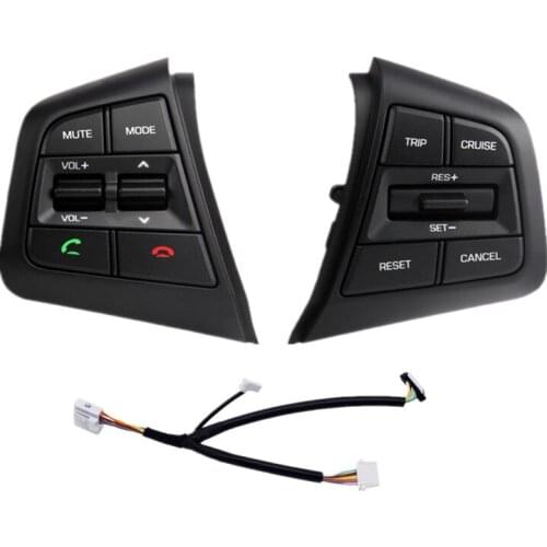 Wheel Button For Hyundai ix25 1.6L 2.0 Multifunction Steering Wheel Control Buttons