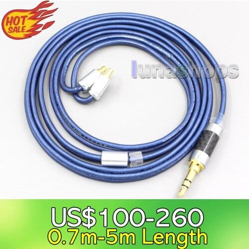 LN006811 2.5mm 4.4mm XLR 3.5mm High Definition 99% Pure Silver Earphone Cable For Sennheiser IE400 IE500 Pro