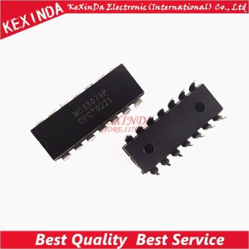 MC33079P MC33079 OPAMP GP 16MHZ DIP-14 IC New original 10pcs/lot Free shipping