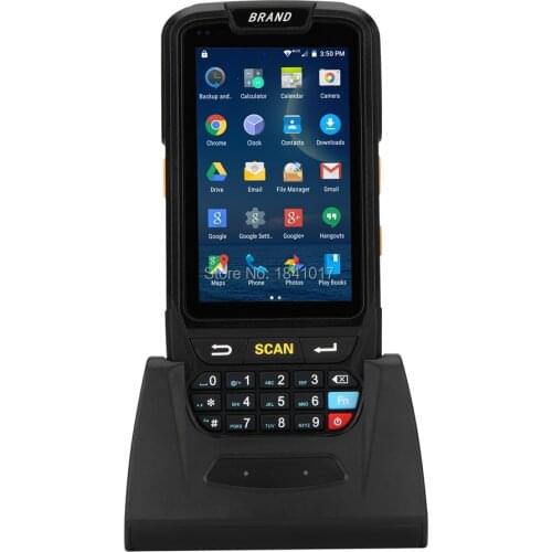 PDA 4G Handheld PDA Android 7.0 POS Terminal Touch Screen 2D Barcode Scanner Wireless Wifi Bluetooth GPS Barcode Reader pdas