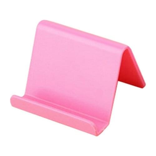 Plastic Mobile Phone Holders For Phone Mini Hands Free Mobile Phone Stands Portable Desktop Holder Table Stand Phone Accessories