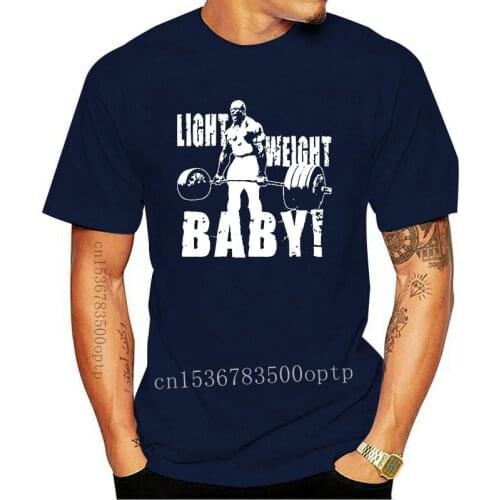 New Light Weight Baby Ronnie Ringer 2021 Round Neck T-Shirt Men Summer Mens Short T Shirt Cotton Cheap Funny Tee Shirt